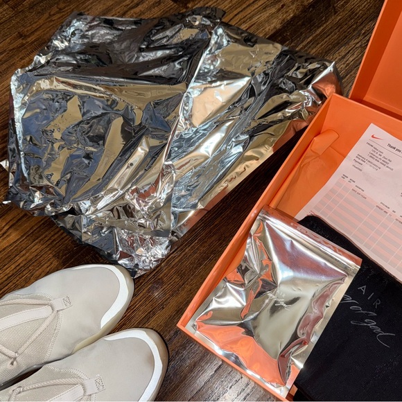 Nike Air Fear Of God 1 Oatmeal AR4237-900 Sneaker SIZE 11